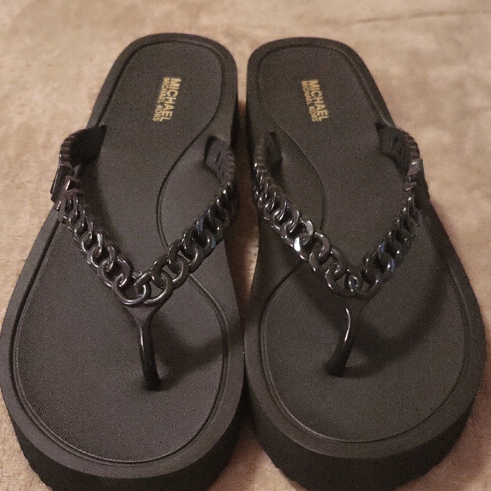 Michael Kors Black Women's Sandals - Picture 3 of 8